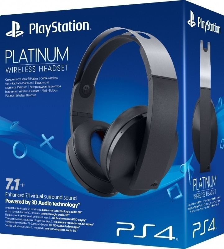 Image of Sony Playstation 4 Wireless Platinum Headset