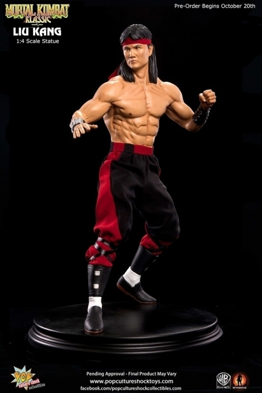 Image of Mortal Kombat: Klassic Liu Kang 1:4 Scale Statue
