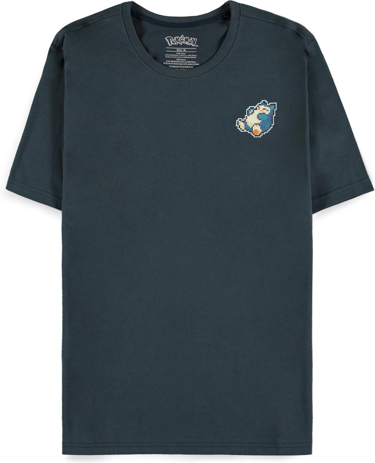 Pokemon - Pixel Snorlax T-Shirt afbeelding