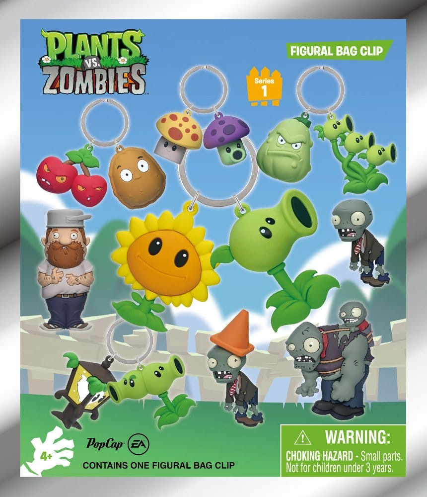 Monogram Plants vs. Zombies 3D Bag Clip Blind Bag - Series 1