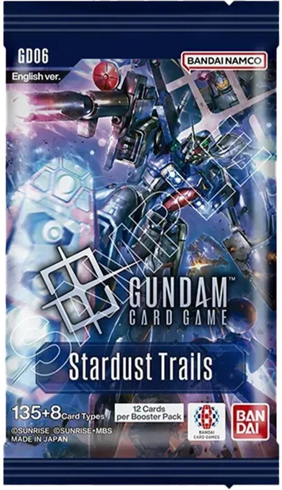 Bandai Gundam Card Game TCG - GD06 Stardust Trails Booster Pack