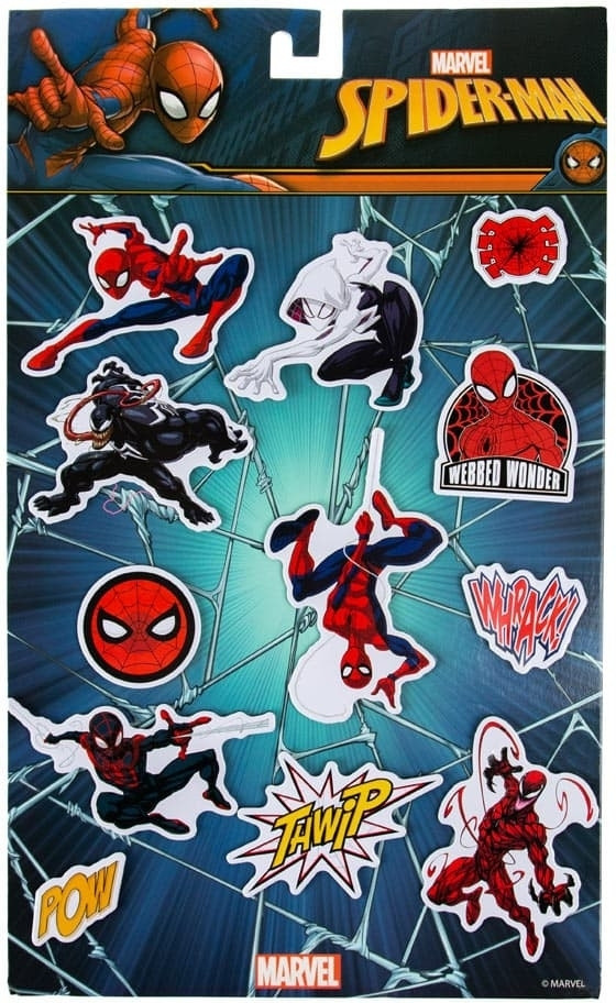 Marvel - Spider-Man Fridge Magnets 12-Pack