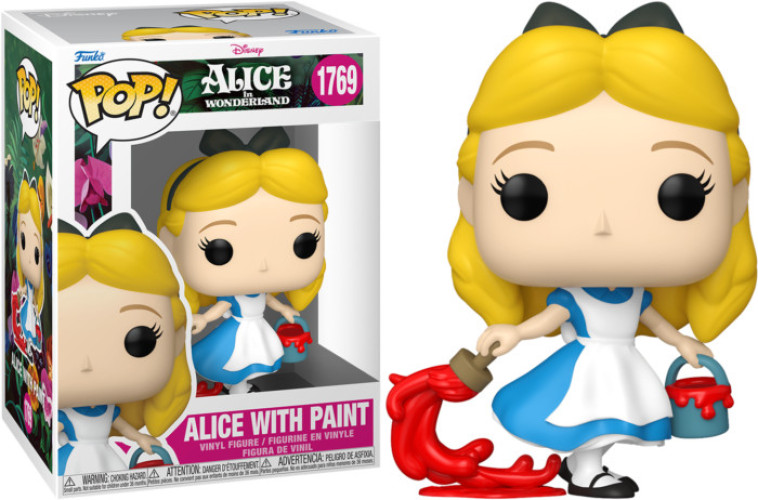 Alice in Wonderland Funko Pop Vinyl: Alice with Paint