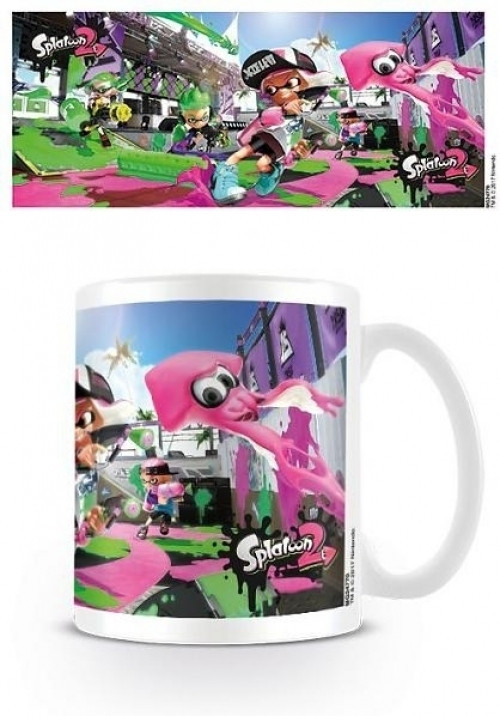 Splatoon 2 Mug Game Cover pyramid international kopen in de aanbieding Splatoon 2 Mug Game Cover pyramid international kopen in de aanbieding