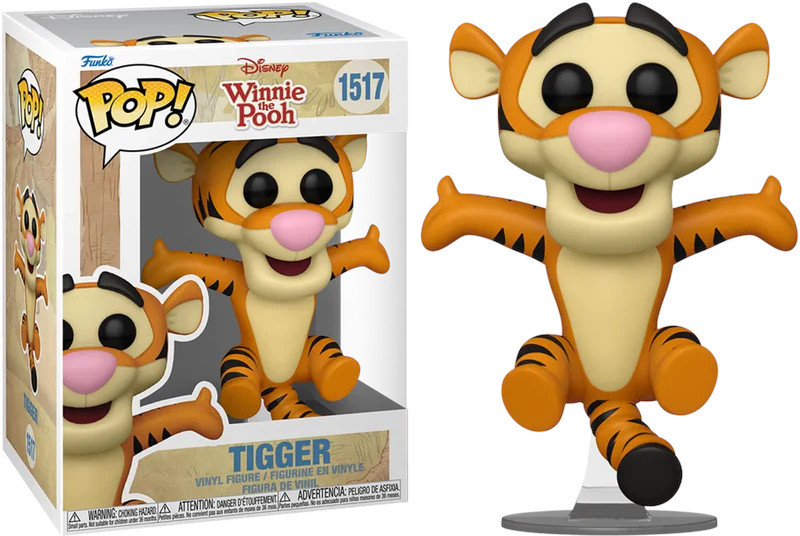 Winnie The Pooh Funko Pop Vinyl: Tigger (1517) afbeelding