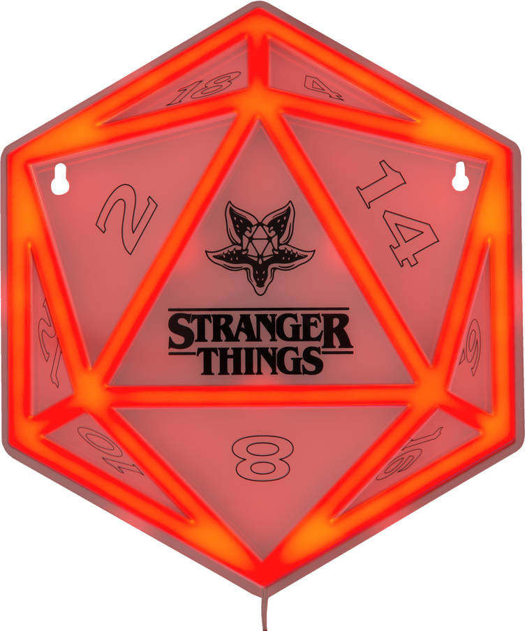 Stranger Things - D20 LED Neon Light