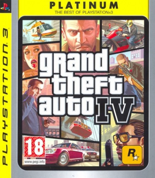 Image of Grand Theft Auto 4 (platinum)
