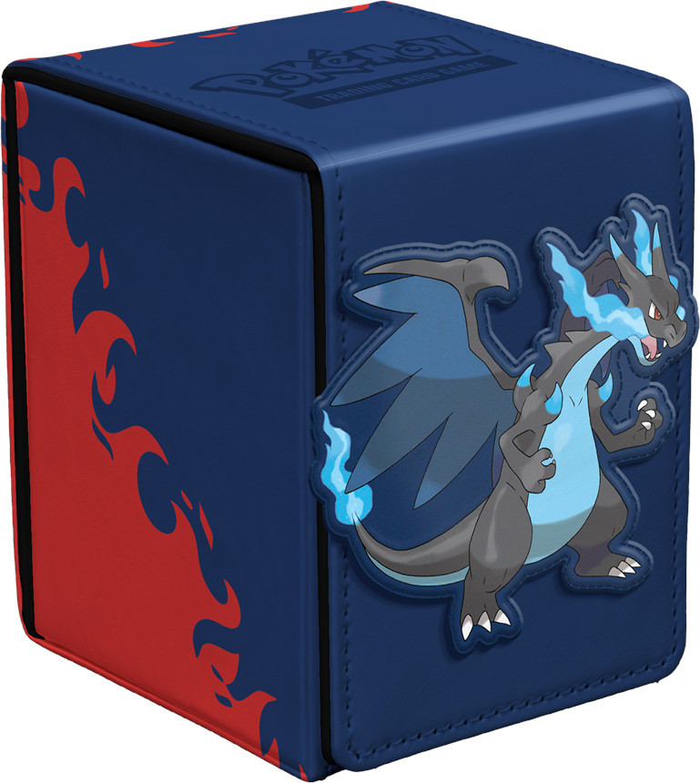 Pokemon TCG Mega Charizard X Deck Alcove Flip Box