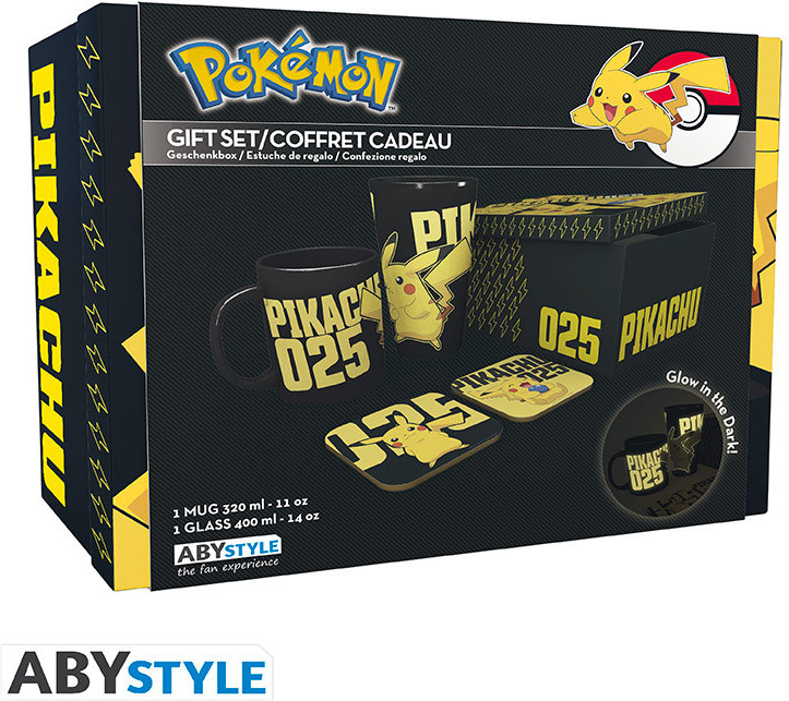 Abystyle Pokemon - Pikachu Glow in the Dark Gift Set