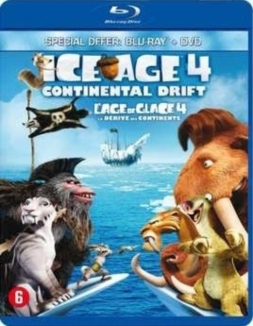Ice Age 4 Continental Drift (Blu-ray + DVD)