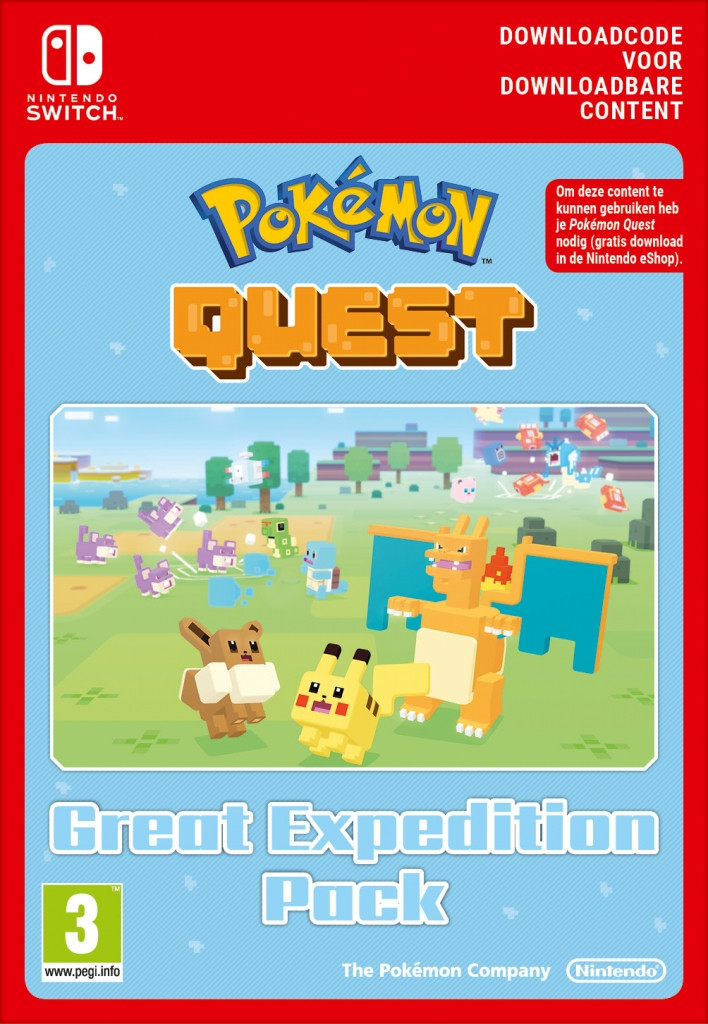 Pokemon Quest Great Expedition Pack (Download Code