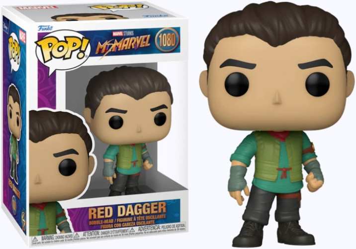 Miss Marvel Funko Pop Vinyl: Red Dagger afbeelding