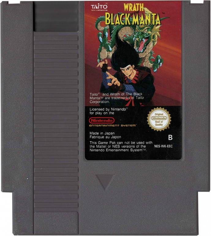 Wrath Of The Black Manta (losse cassette)