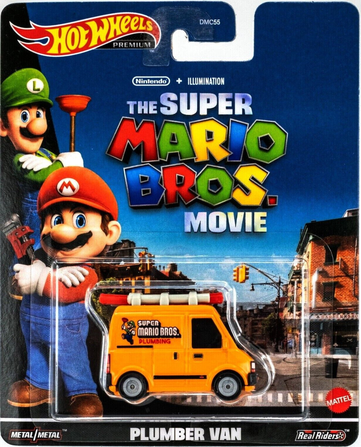 Hot Wheels Mario Movie - Plumber Van
