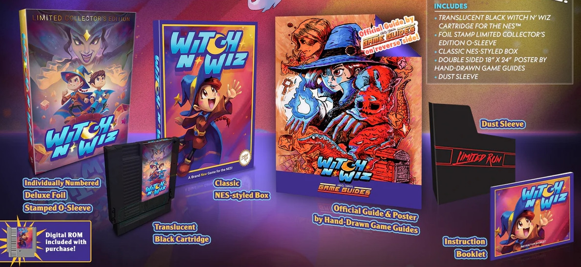Witch n' Wiz Deluxe Edition (Limited Run Games)