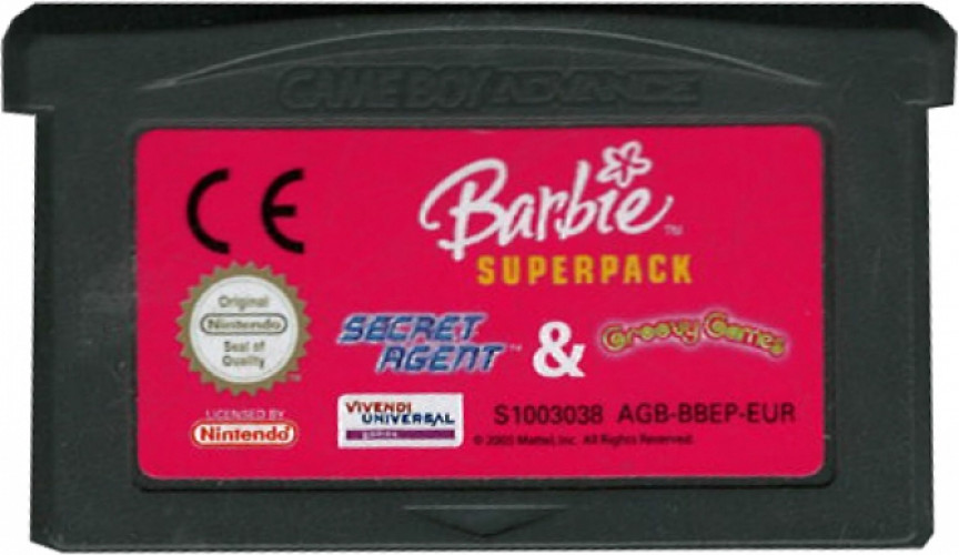 Barbie Secret Agent + Groovy Games (losse cassette)