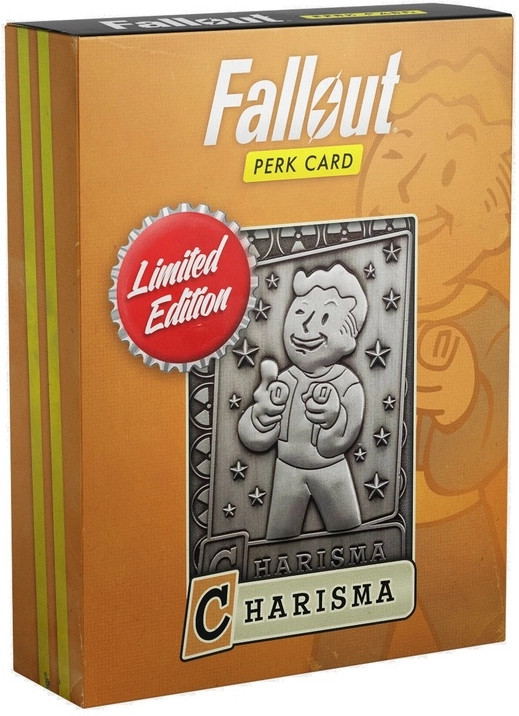 Fallout Limited Edition Perk Card - Charisma