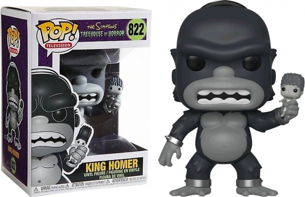 The Simpsons Treehouse of Horror Pop Vinyl Figure King Homer