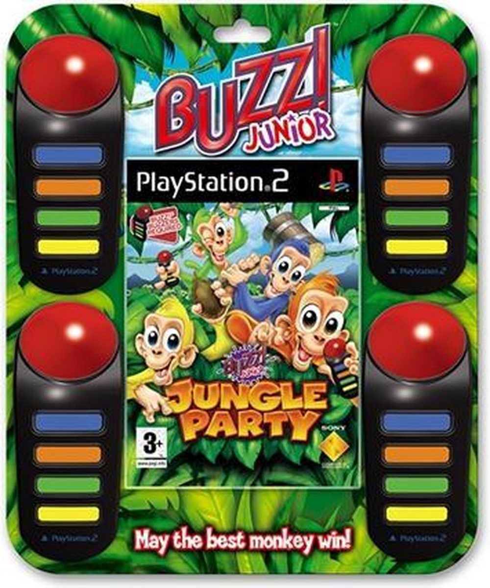 Sony Computer Entertainment Buzz Junior Jungle Party + Buzzers