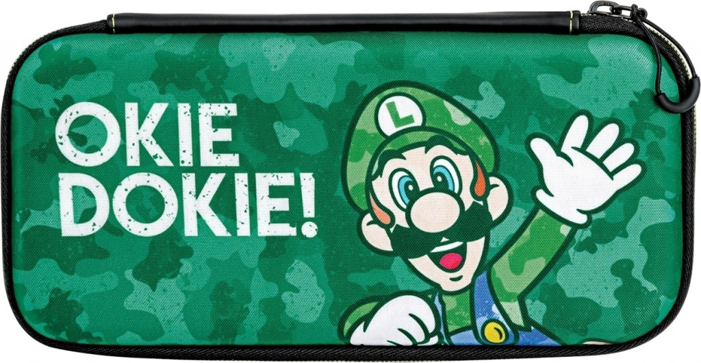 Pdp Slim Travel Case Luigi Camo Edition pdp kopen in de aanbieding