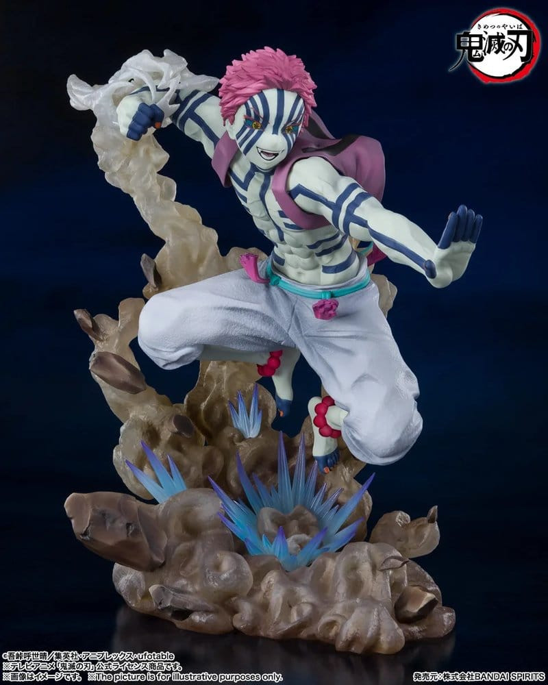 Demon Slayer: Kimetsu no Yaiba FiguartsZERO Figure - Akaza (Upper Three)