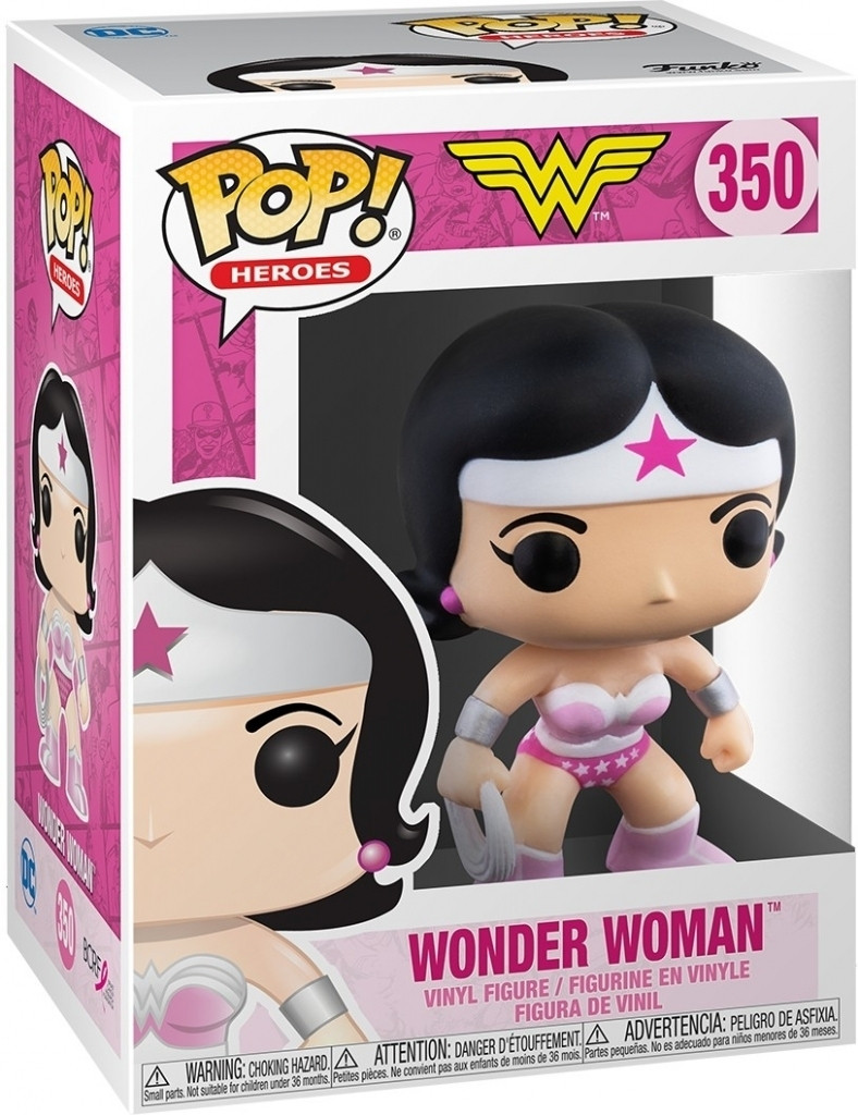 DC Breast Cancer Awareness Funko Pop Vinyl: Wonder Woman