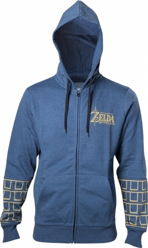 Zelda Breath of the Wild - Gold Game Logo Hoodie