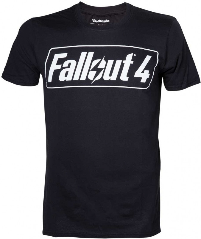Image of Fallout 4 Logo Print T-Shirt