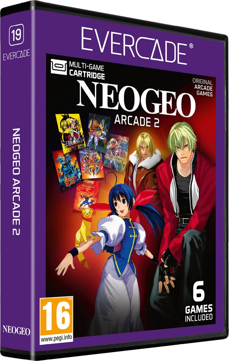 Evercade NEOGEO Arcade Collection 2 afbeelding