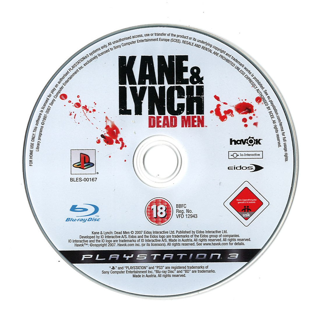 Kane & Lynch Dead Men (losse disc)