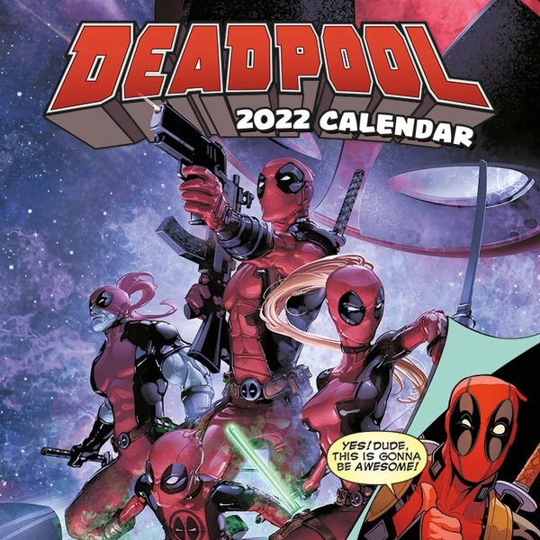 Deadpool Calendar 2022
