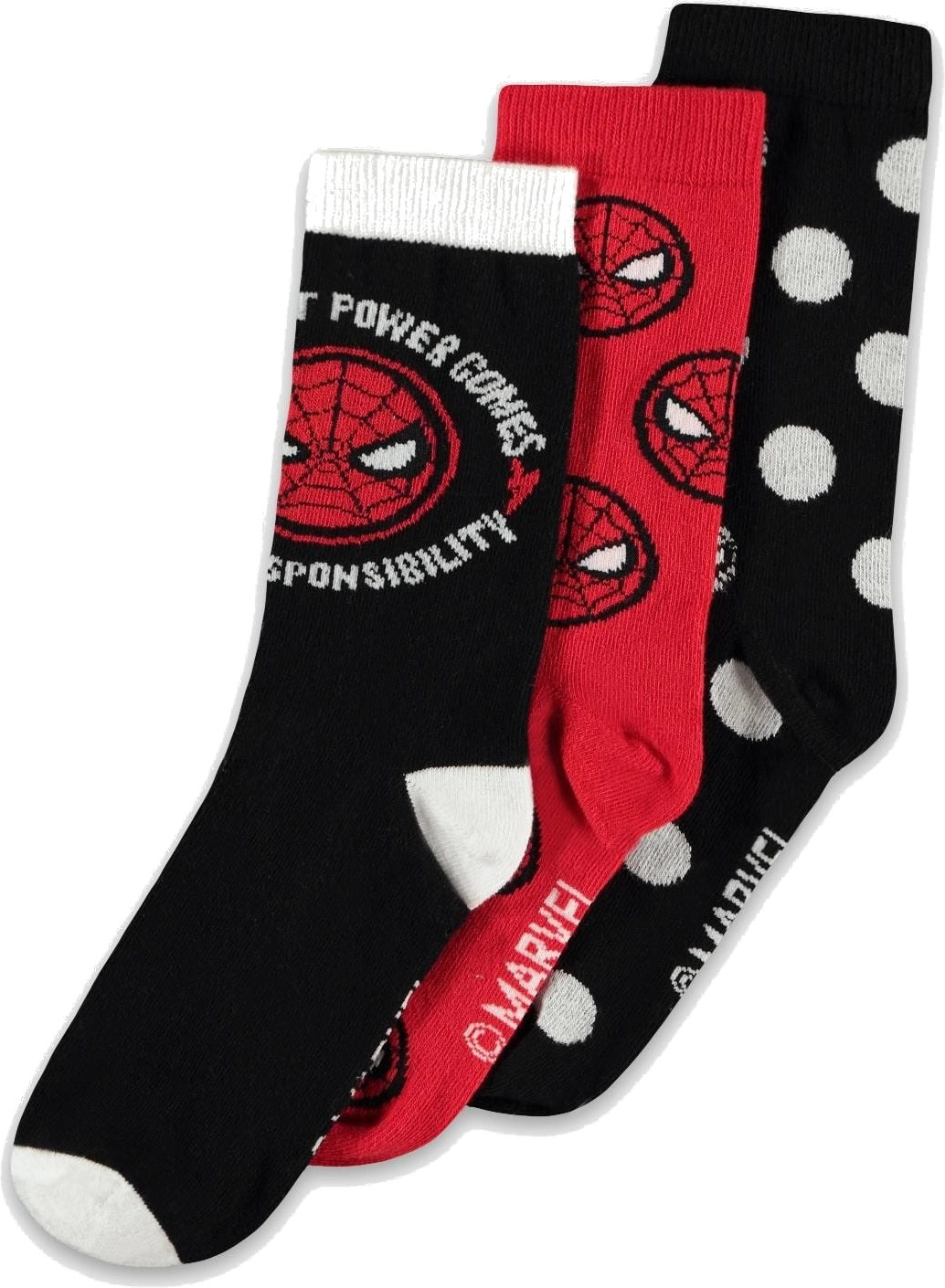 Marvel - Spider-Man - Crew Socks (3Pack)