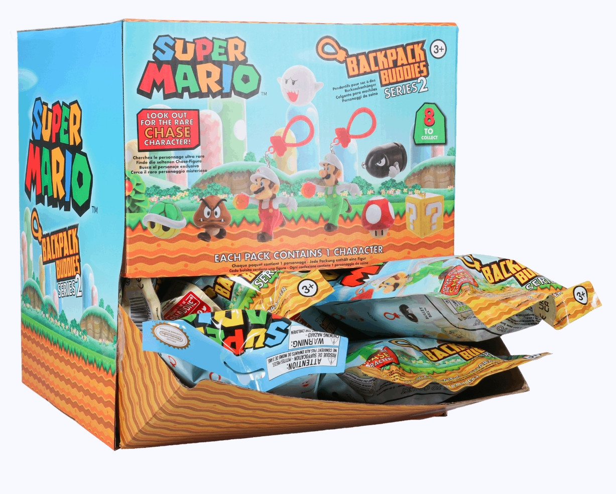 Super Mario Backpack Buddies (Series 2) afbeelding