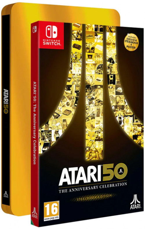 Atari 50 : The Anniversary Celebration: Steelbook Edition - Switch