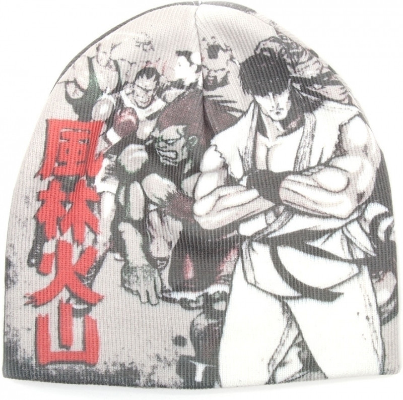 Image of Street Fighter - Beanie with Ryu and Other Fighters