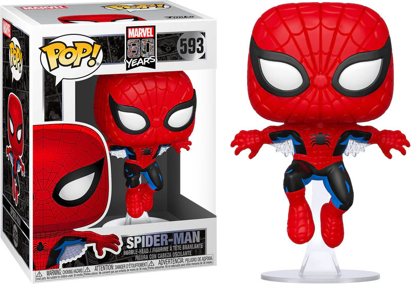 Marvel 80 Years Funko Pop Vinyl: Spider-Man afbeelding