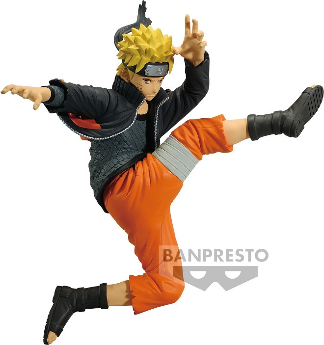 Naruto Shippuden Vibration Stars Figure - Naruto Uzumaki Flying Kick afbeelding