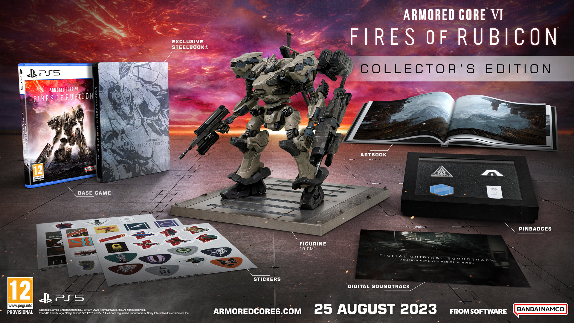 Armored Core 6 Fires of Rubicon Collector's Edition