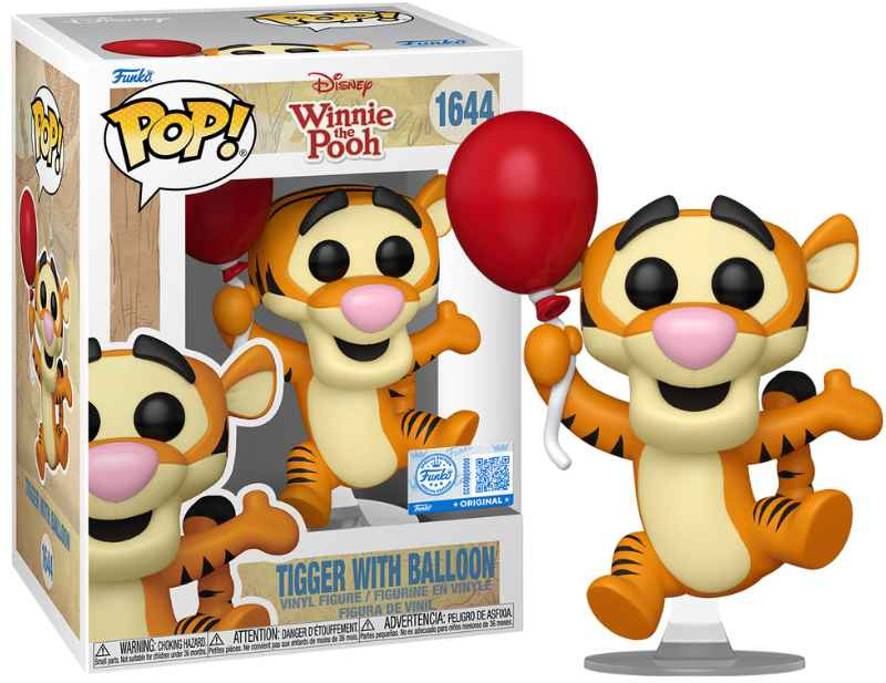 Winnie The Pooh Funko Pop Vinyl: Tigger with Balloon afbeelding