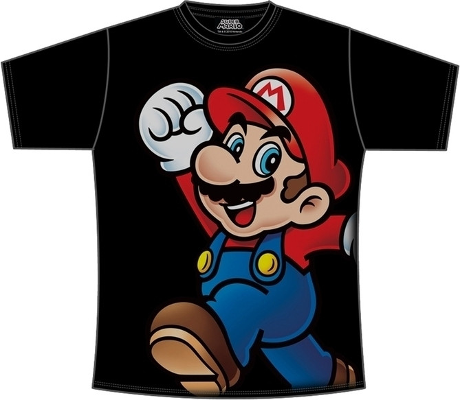 Image of Super Mario T-Shirt Black