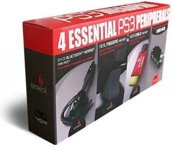 Image of Gioteck Essential PS3 Peripherals Pack