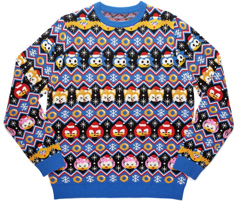 Sonic the Hedgehog - Sonic Characters Christmas Sweater