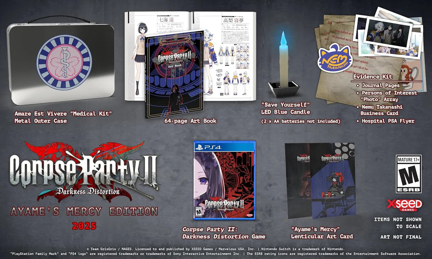 Corpse Party II: Darkness Distortion Ayame's Mercy Edition