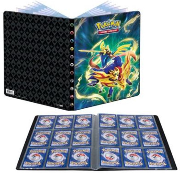 Pokemon TCG Zacian & Zamazenta 9-Pocket Portfolio