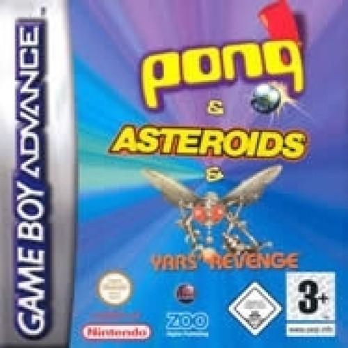 Image of Pong / Asteroids / Yars' Revenge