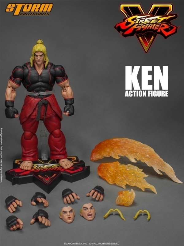 Image of Street Fighter V: Ken 1:12 Acion Figure