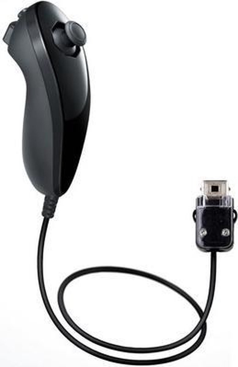 Wired Nunchuk Wii Controller (Black) (TTX Tech)