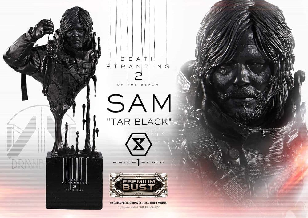Prime 1 Studio Death Stranding 2: On the Beach Premium Bust - Sam Tar Black