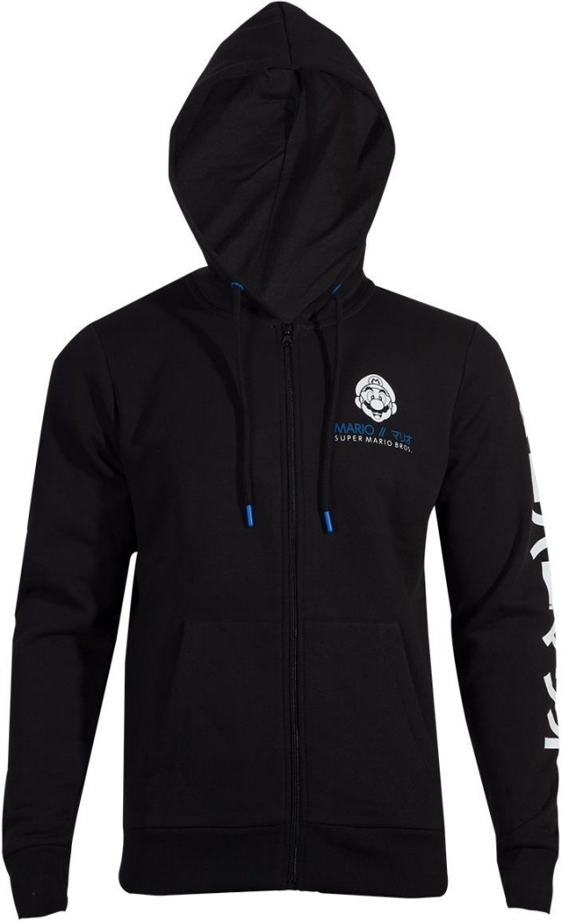 Nintendo - Super Mario Japan Mario Men's Zipper Hoodie