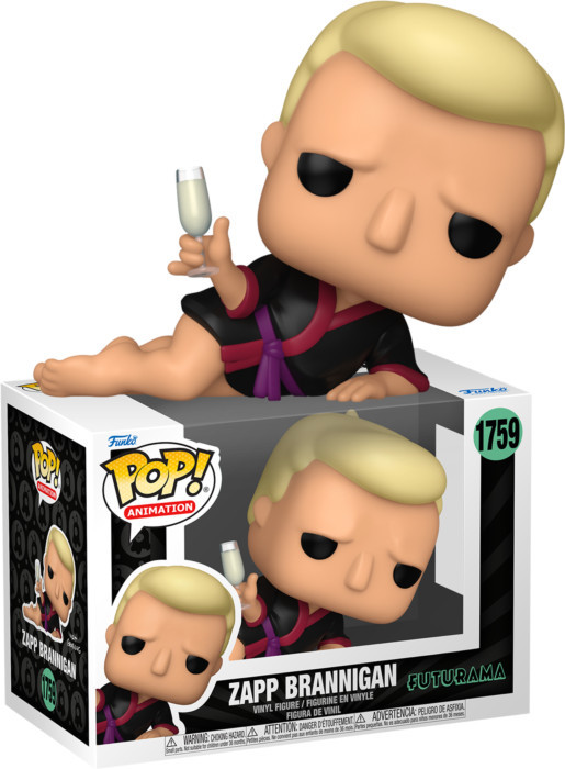 Futurama Funko Pop Vinyl: Zapp Brannigan (Lounging) afbeelding
